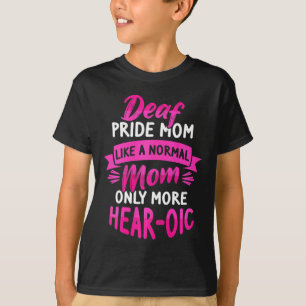 Camiseta Idioma Sordo Sensibilización Asl Y Orgullo Sordo M