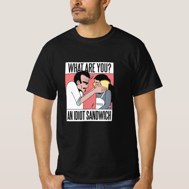 Camiseta Idiot Sandwich (Anverso)