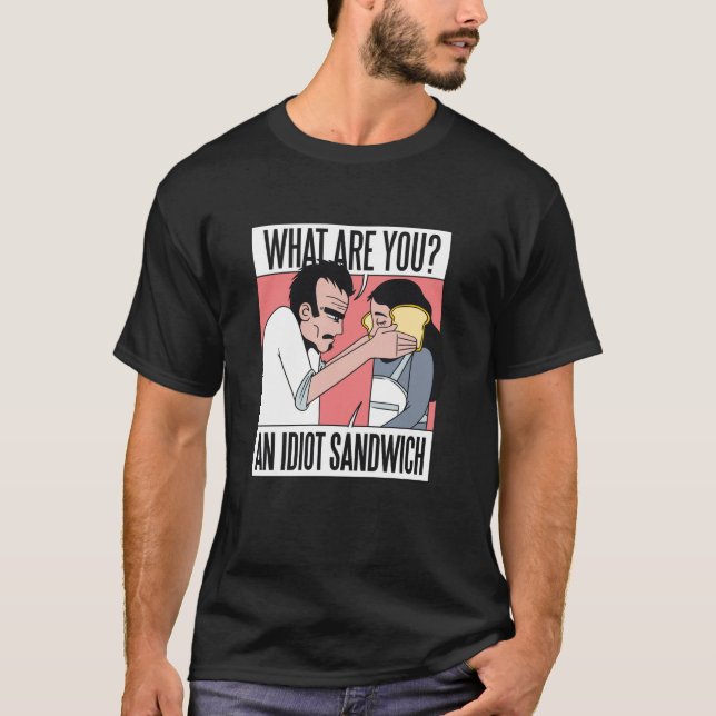 Camiseta Idiot Sandwich (Anverso)