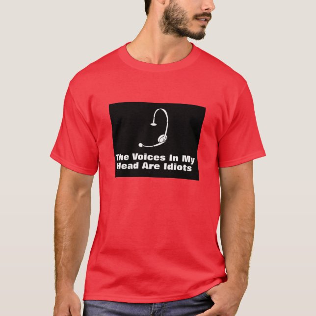 Camiseta Idiotas de las auriculares (Anverso)