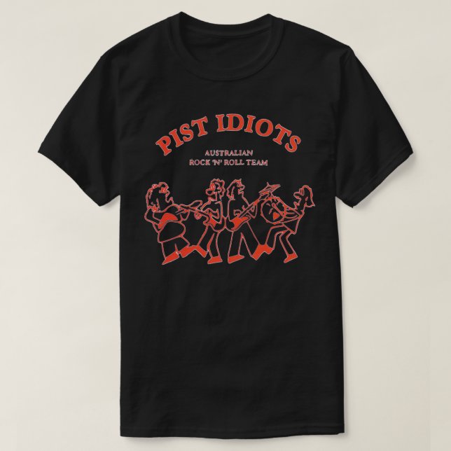 Camiseta idiotas pustas (Diseño del anverso)
