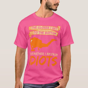 Camiseta Idiotas Wet Suit Fins Snorkeling Submarinismo