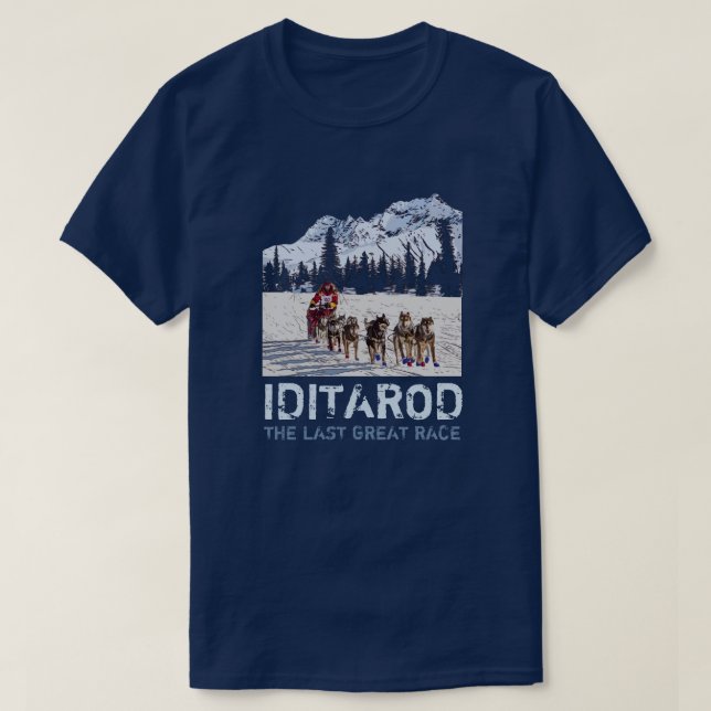 Camiseta IDITAROD (Diseño del anverso)
