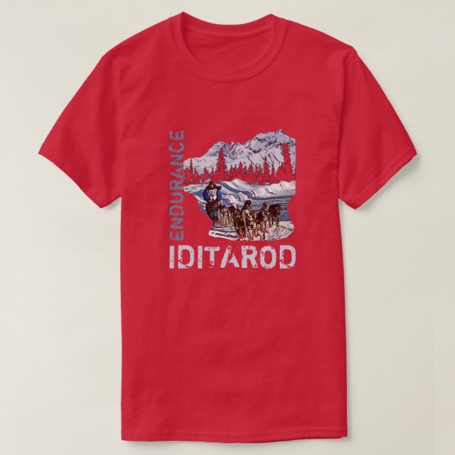 CAMISETA IDITAROD (Diseño del anverso)