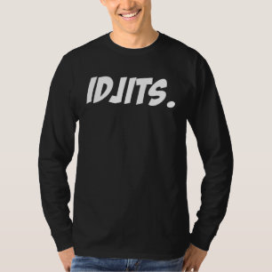Camiseta Idjits jerga sureña