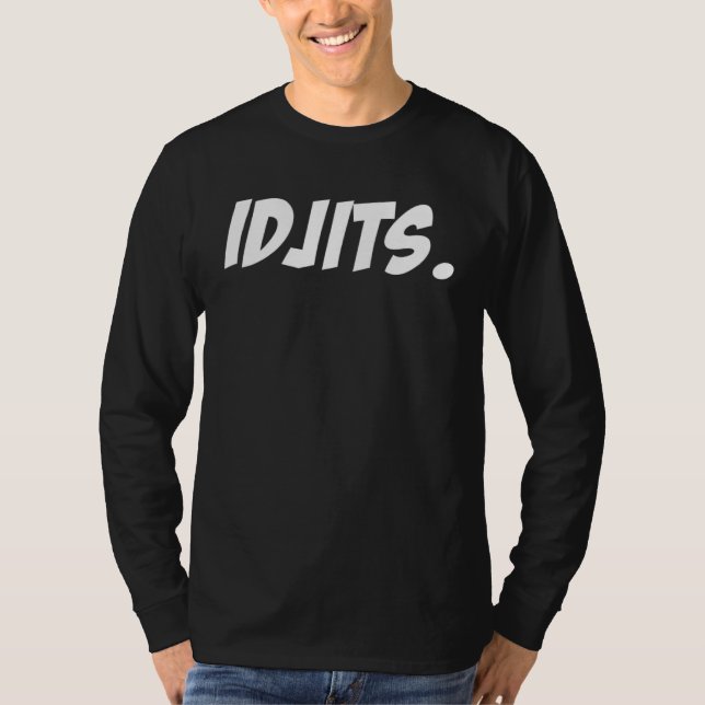 Camiseta Idjits  jerga sureña (Anverso)