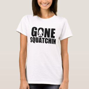 Camiseta Ido Squatchin-Blanco