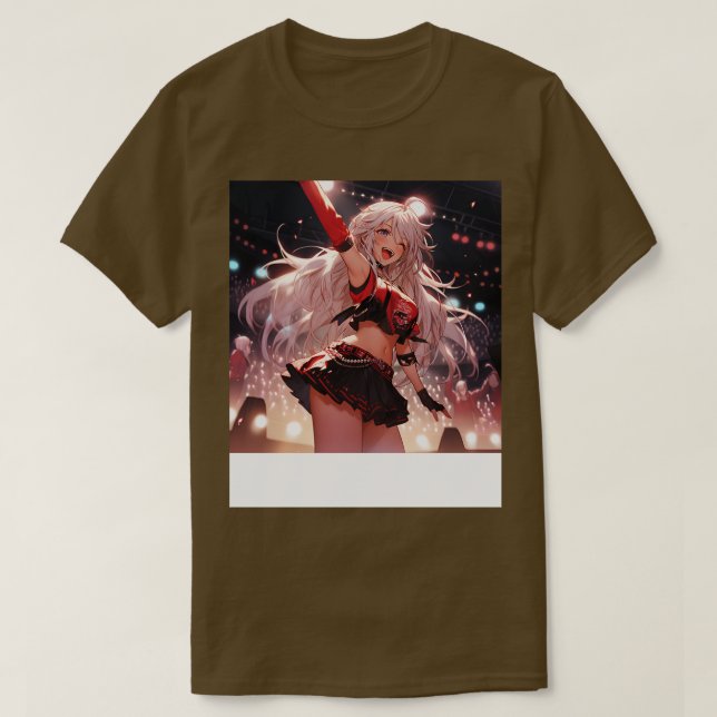 Camiseta idol lindo (Diseño del anverso)