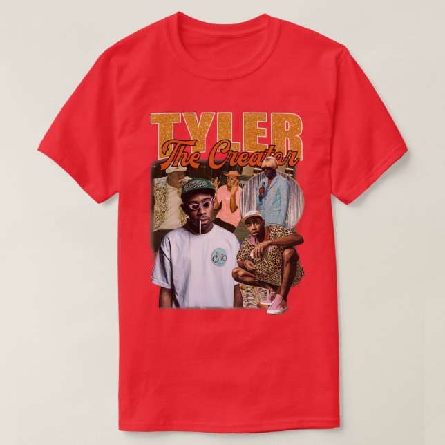 Camiseta Idol Masculino Con Anteojos Rosados (Diseño del anverso)