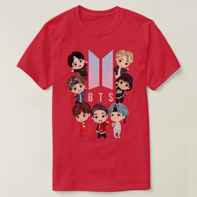 CAMISETA IDOLES KPOP (Diseño del anverso)