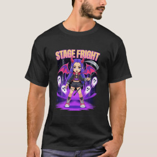 Camiseta Ídolo de Halloween con Segador Fan de Kpop con Mie