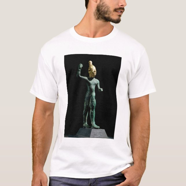 Camiseta Ídolo del Baal de dios de la tormenta, de Siria, (Anverso)