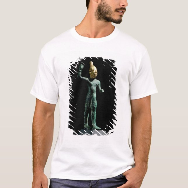 Camiseta Ídolo del Baal de dios de la tormenta, de Siria, (Anverso)