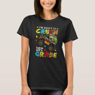 Camiseta Ídolo Infantil de 1er Grado Rex Camión Monstruo Pr