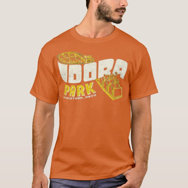 Camiseta Idora Park T-Shirt - Youngstown, OH Retro Amusemen (Anverso)