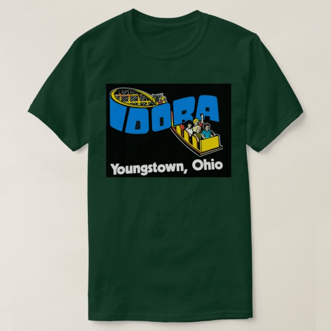 CAMISETA IDORA PARK -- YOUNGSTOWN, OH  (Diseño del anverso)