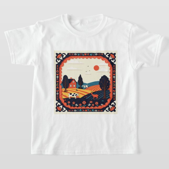 Camiseta Idyllic farm (Distribución)