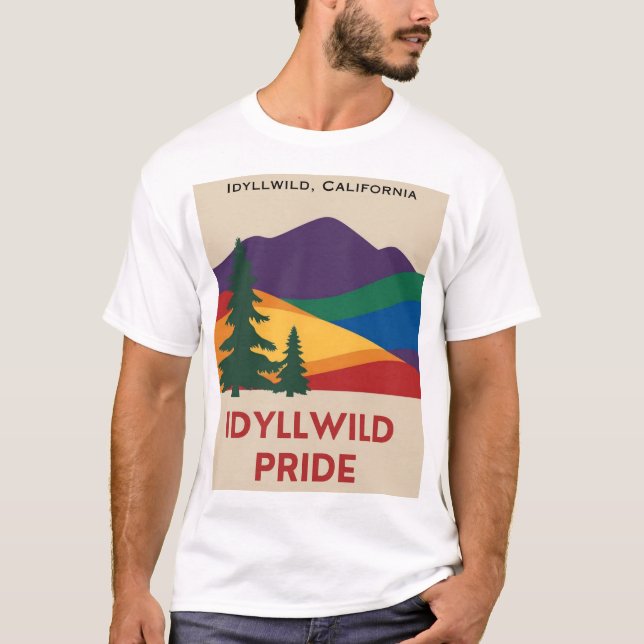Camiseta Idyllwild Pride T-Shirt (Anverso)
