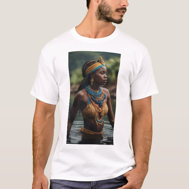 Camiseta Iemanjá (Yemoja) - Madre de los océanos (Anverso)