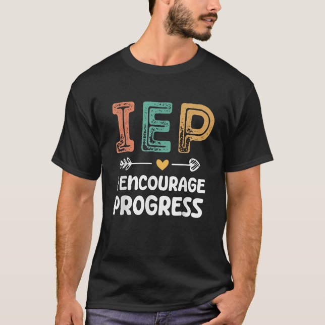 Camiseta IEP I Fomentar el progreso del profesorado de educ (Anverso)