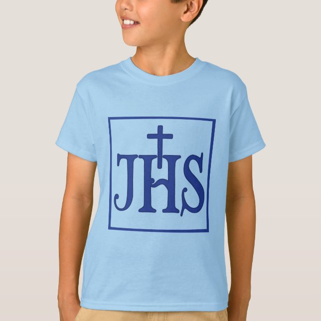 Camiseta Iesus Hominum Salvator (Anverso)