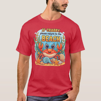 Camiseta If by Please Return To Beach Funny Vacation Summer