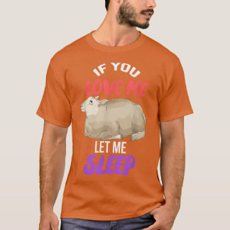 Camiseta If You Love Me Let Me Sleep Farm Animal Lover Farm