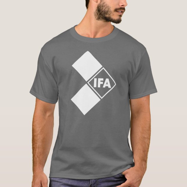 Camiseta IFA asociación industrial construcción de (Anverso)
