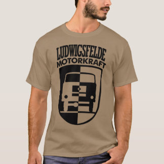 Camiseta IFA Ludwigsfelde Motorkraft Escudo de armas negro