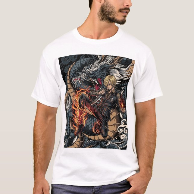Camiseta Ifrit Jambe: La Cocina del Dragón (Anverso)