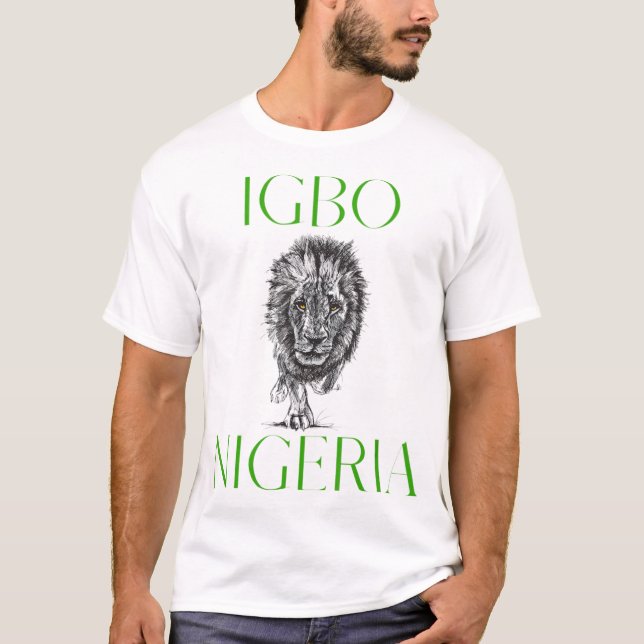 Camiseta Igbo Nigeria Ancestry Initiation Dna Results (Anverso)