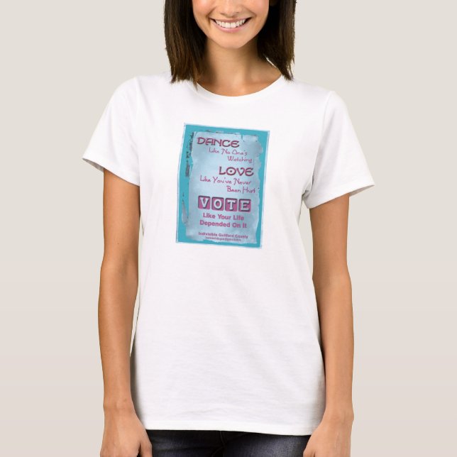 Camiseta IGC - Danza, amor, voto (Anverso)