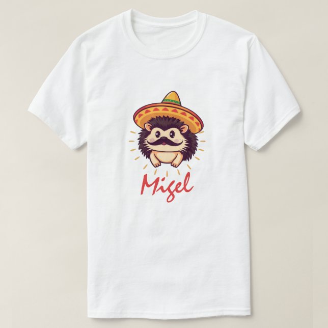 Camiseta Igel-Migel Hedgehog (Diseño del anverso)