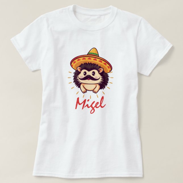 Camiseta Igel-Migel Hedgehog (Diseño del anverso)