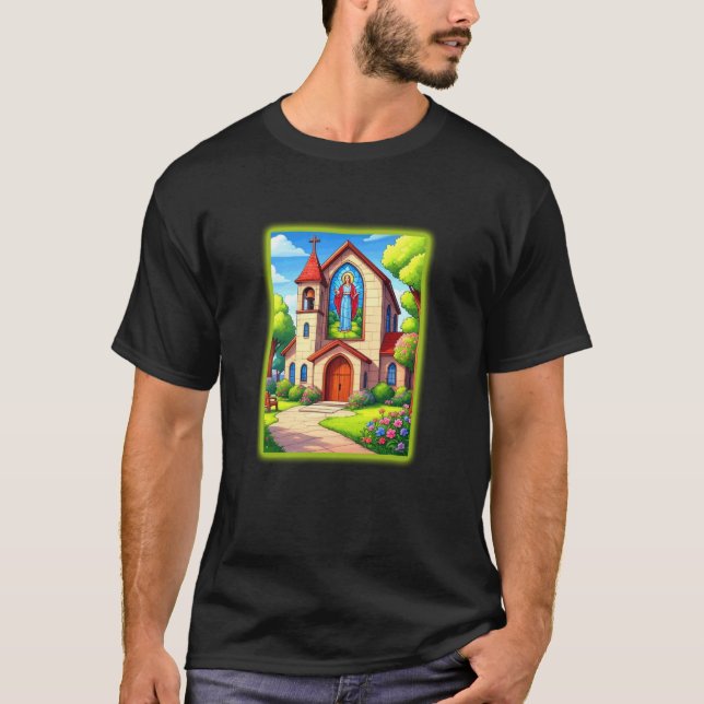 Camiseta Iglesia católica (Anverso)
