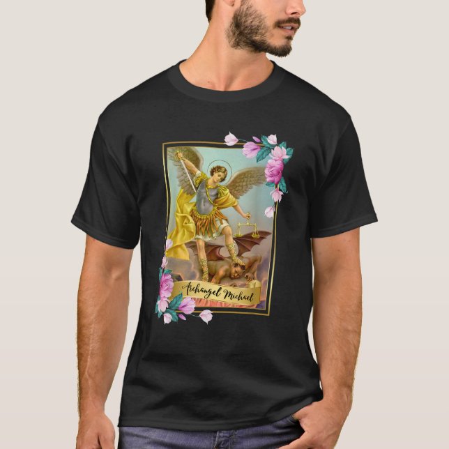 Camiseta Iglesia Católica de San Miguel el Protector de Arc (Anverso)
