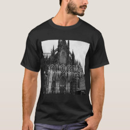 Camiseta Iglesia católica histórica de Colonia en Alemania
