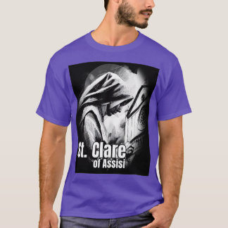 Camiseta Iglesia Católica Santa Clara de Asís santos religi