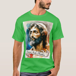 Camiseta Iglesia Católica Santa Jude Thaddeus santos religi