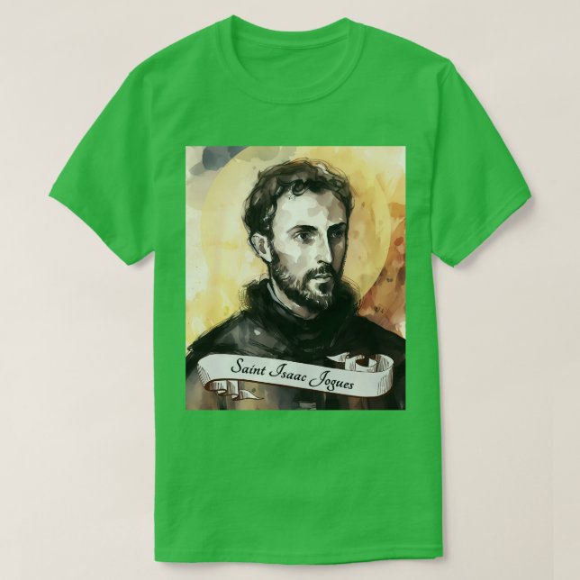 Camiseta Iglesia Católica santifica a G religiosa (Diseño del anverso)