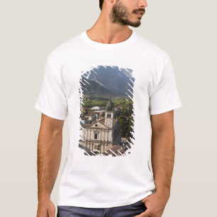 Camiseta iglesia colegiata por la mañana, Arco, Trento