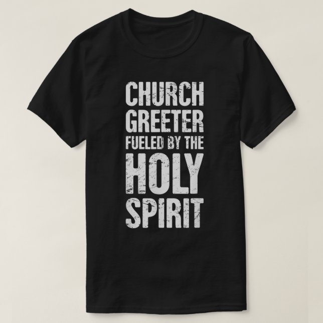 Camiseta Iglesia cristiana griega (Diseño del anverso)