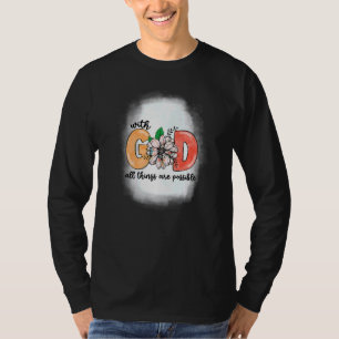 Camiseta Iglesia cristiana jesus Dios Biblia Verse Love Fai