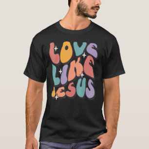 Camiseta Iglesia cristiana jesus Dios Biblia Verse Love Fai