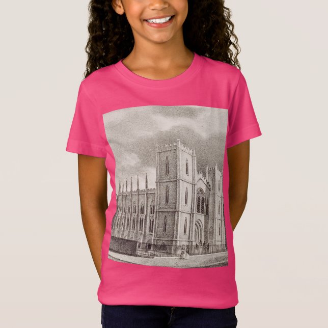 Camiseta Iglesia cristiana medieval (Anverso)