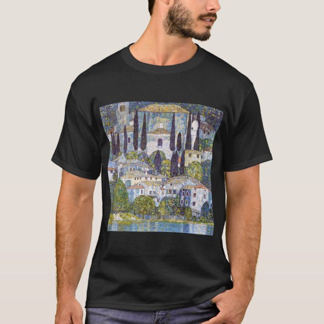 Camiseta Iglesia de Cassone, Gustav Klimt (Anverso)