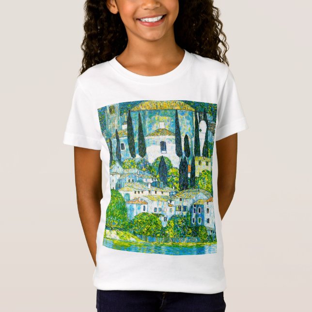 Camiseta Iglesia de Cassone Gustav Klimt (Anverso)
