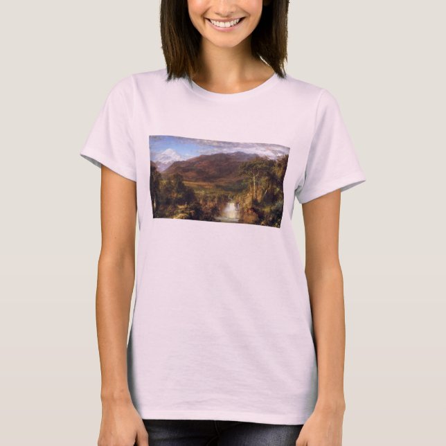 Camiseta Iglesia de Federico Edwin - corazón de los Andes (Anverso)