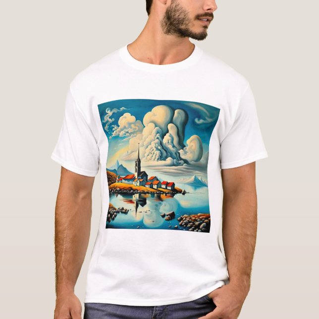 Camiseta Iglesia de fjord1 (Anverso)