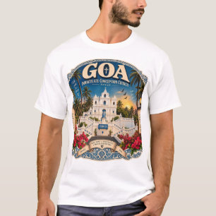 Camiseta Iglesia de la Inmaculada Concepción de Goa Panaji